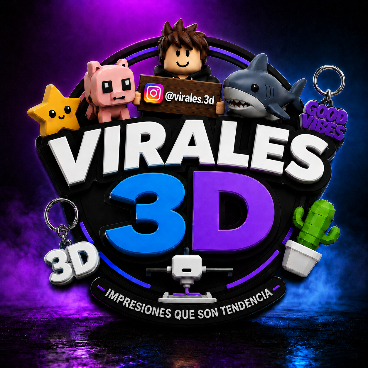 Logo Virales 3D